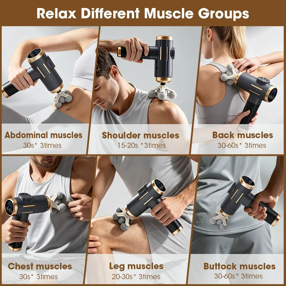 Deep Tissue Percussion Massage Gun