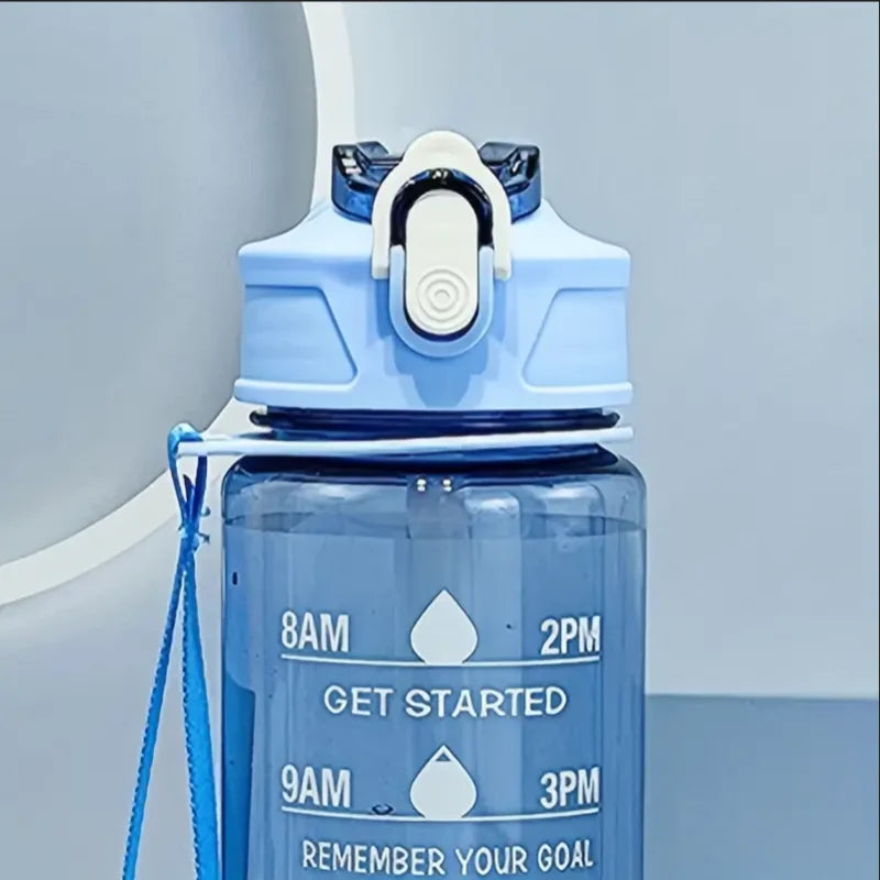 Sports Water Bottle with Time Scale — 800ml