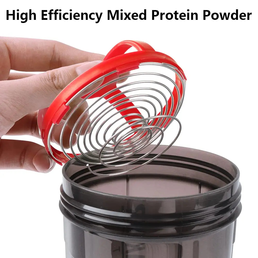 3-Layer Protein Shaker Bottle