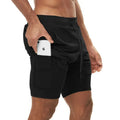 Men's 2-in-1 Camo Running Shorts